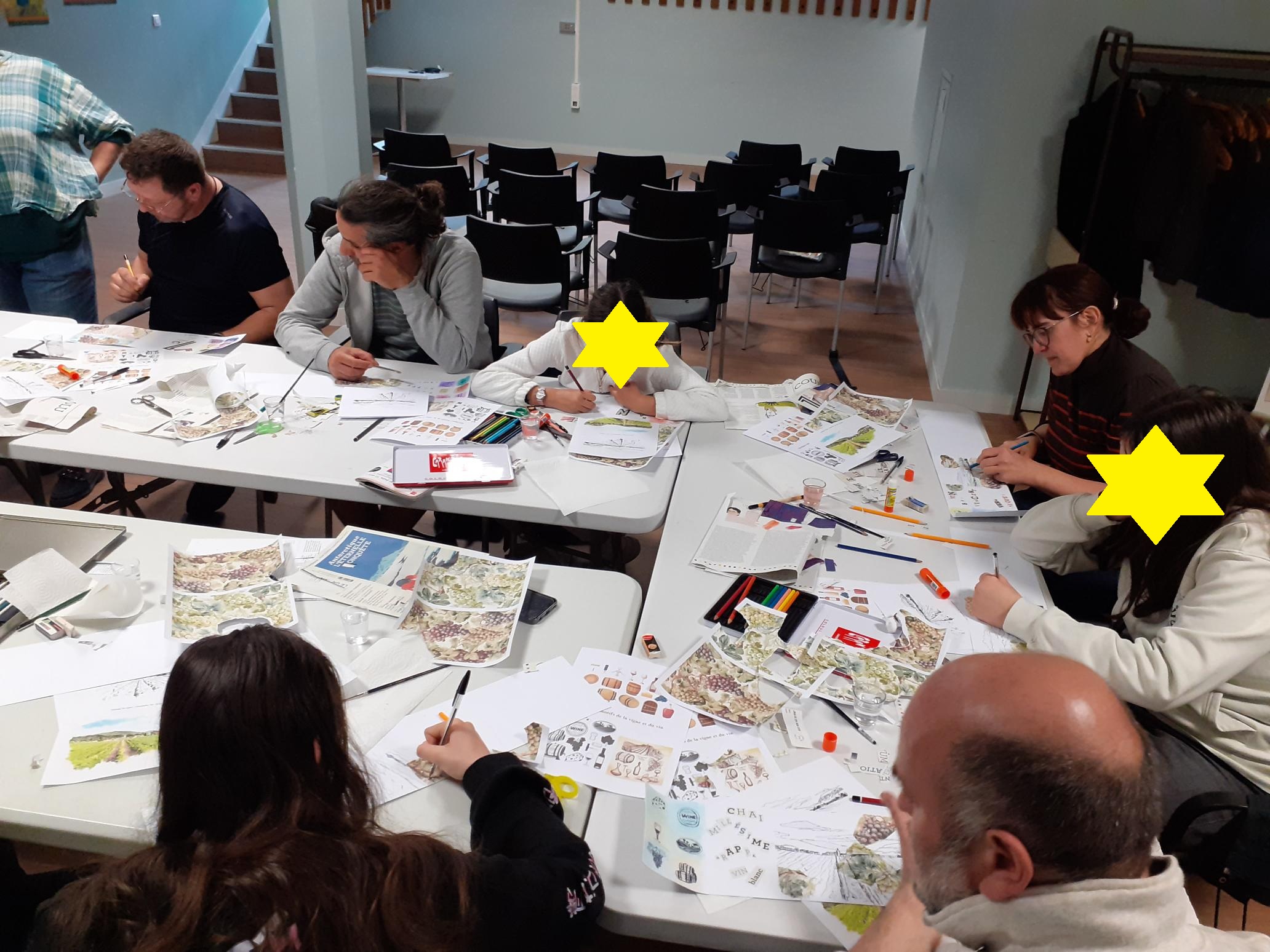 Atelier Carnet de vigne par Anne Le Maître