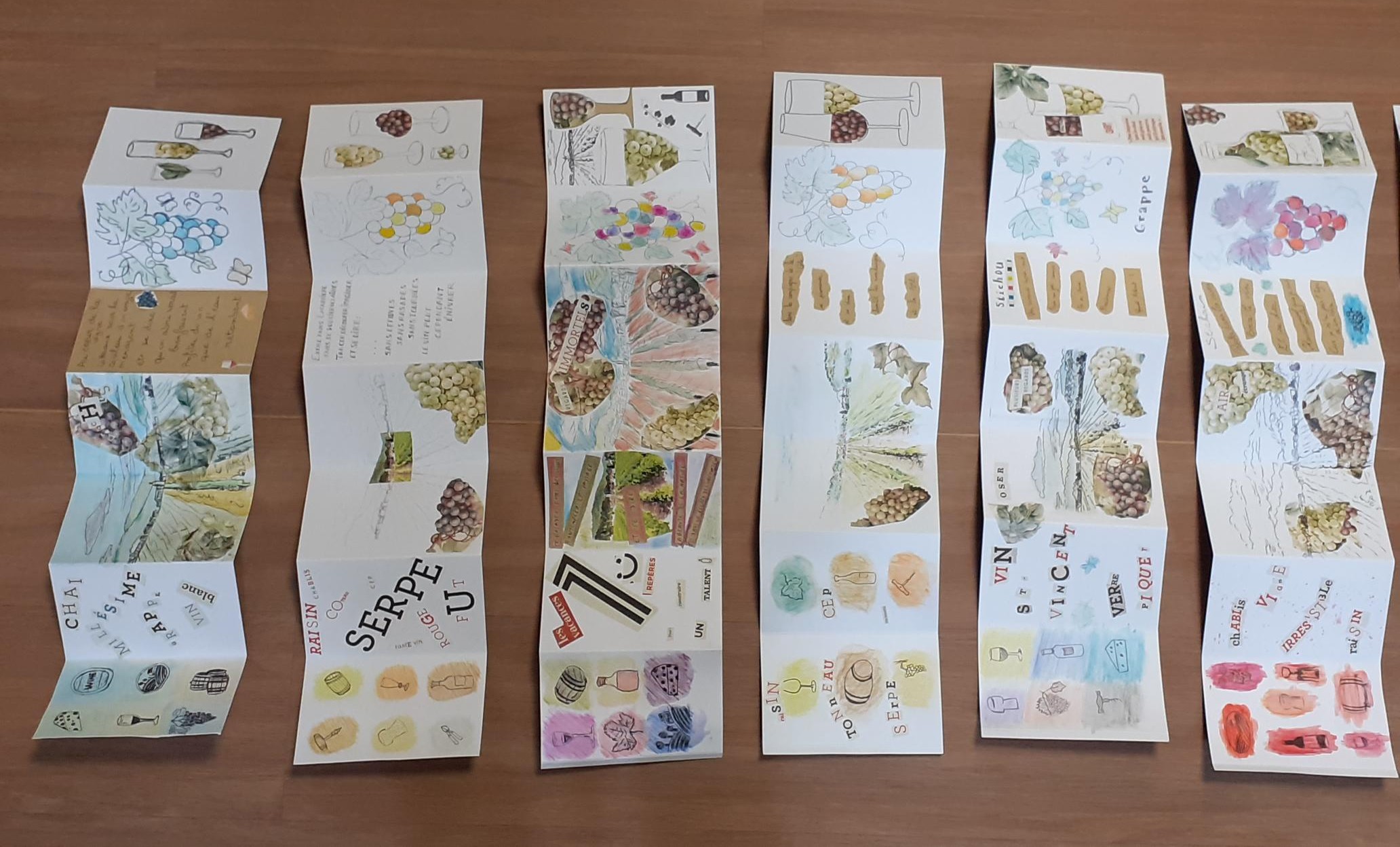 Atelier Carnet de vigne par Anne Le Maître