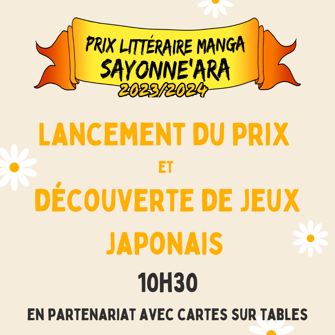 lancement du prix