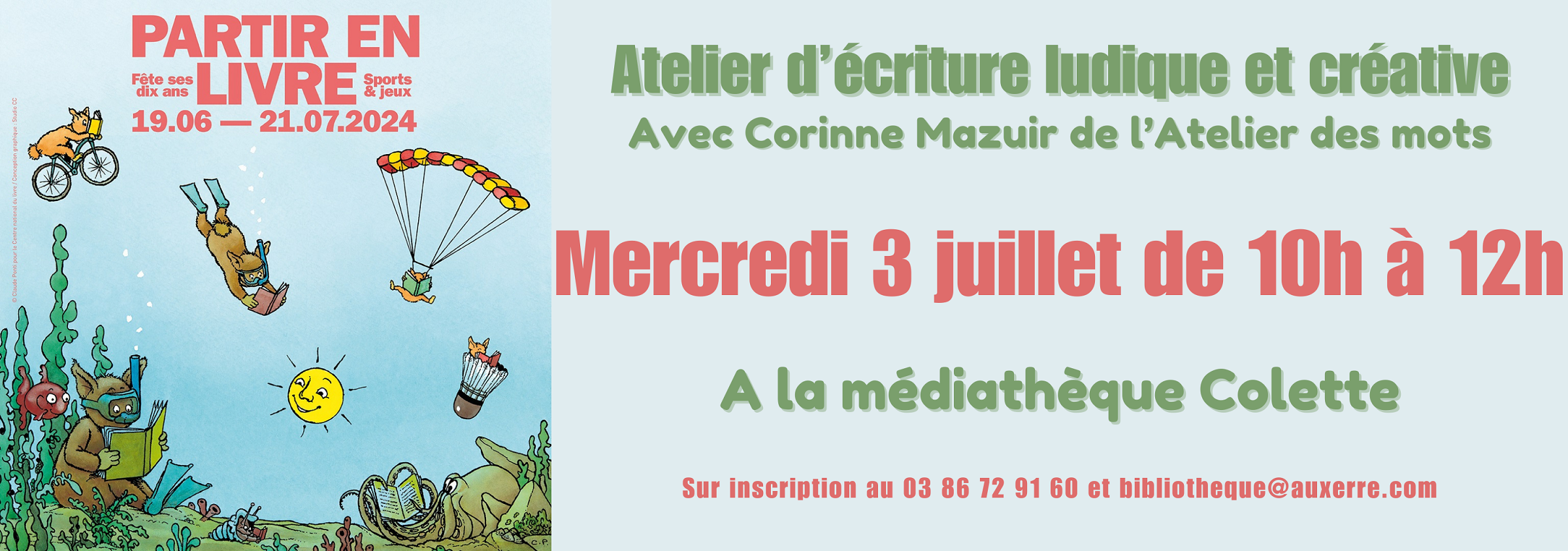 Atelier d'écriture