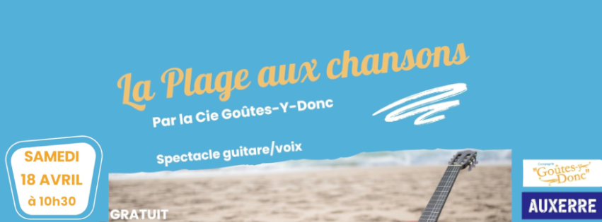 Spectacle : La plage aux chansons